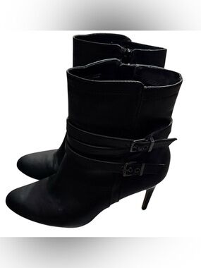 Express Elegant Black Ankle Boots